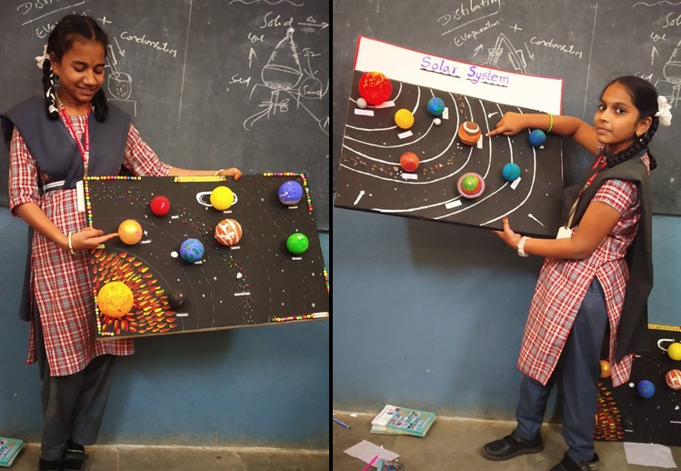 Solar System Explanation by students