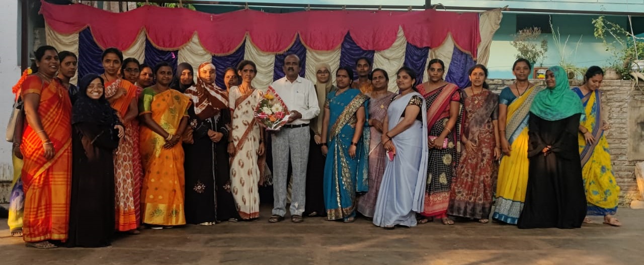 Women's day celebrations in Sri Navanandi high school