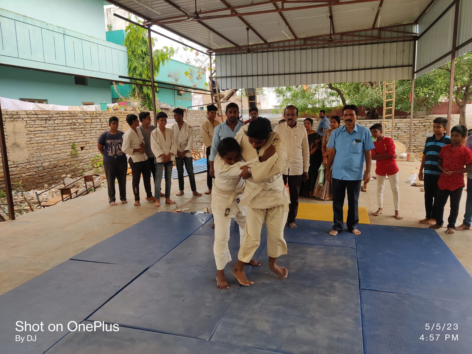 Judo summer camp innaguration