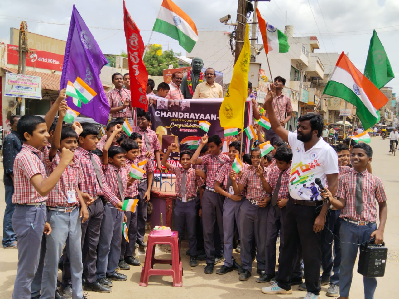Chandrayan 3 success rally