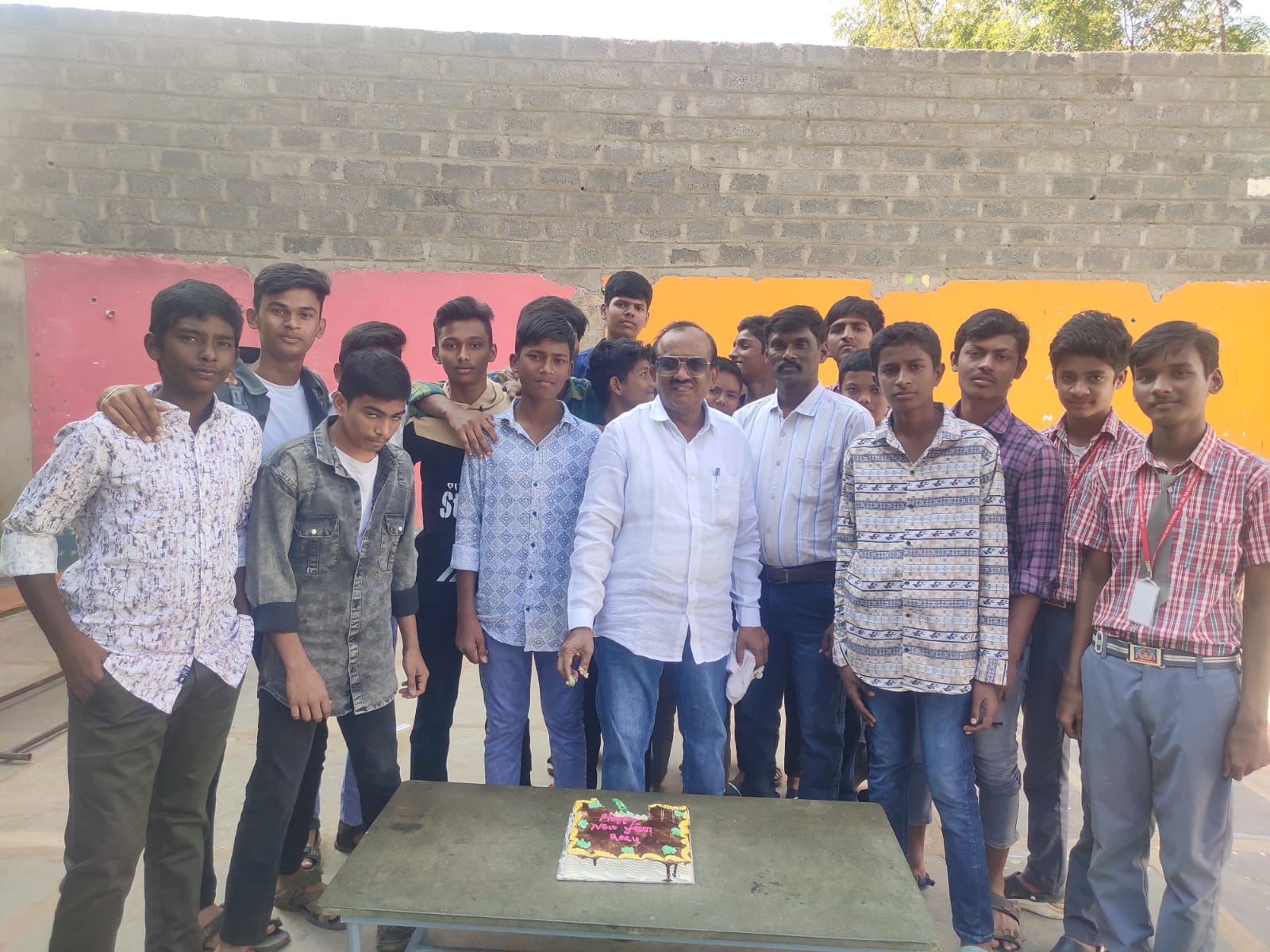 New Year Vibes with Director sir and Correspondent Mam