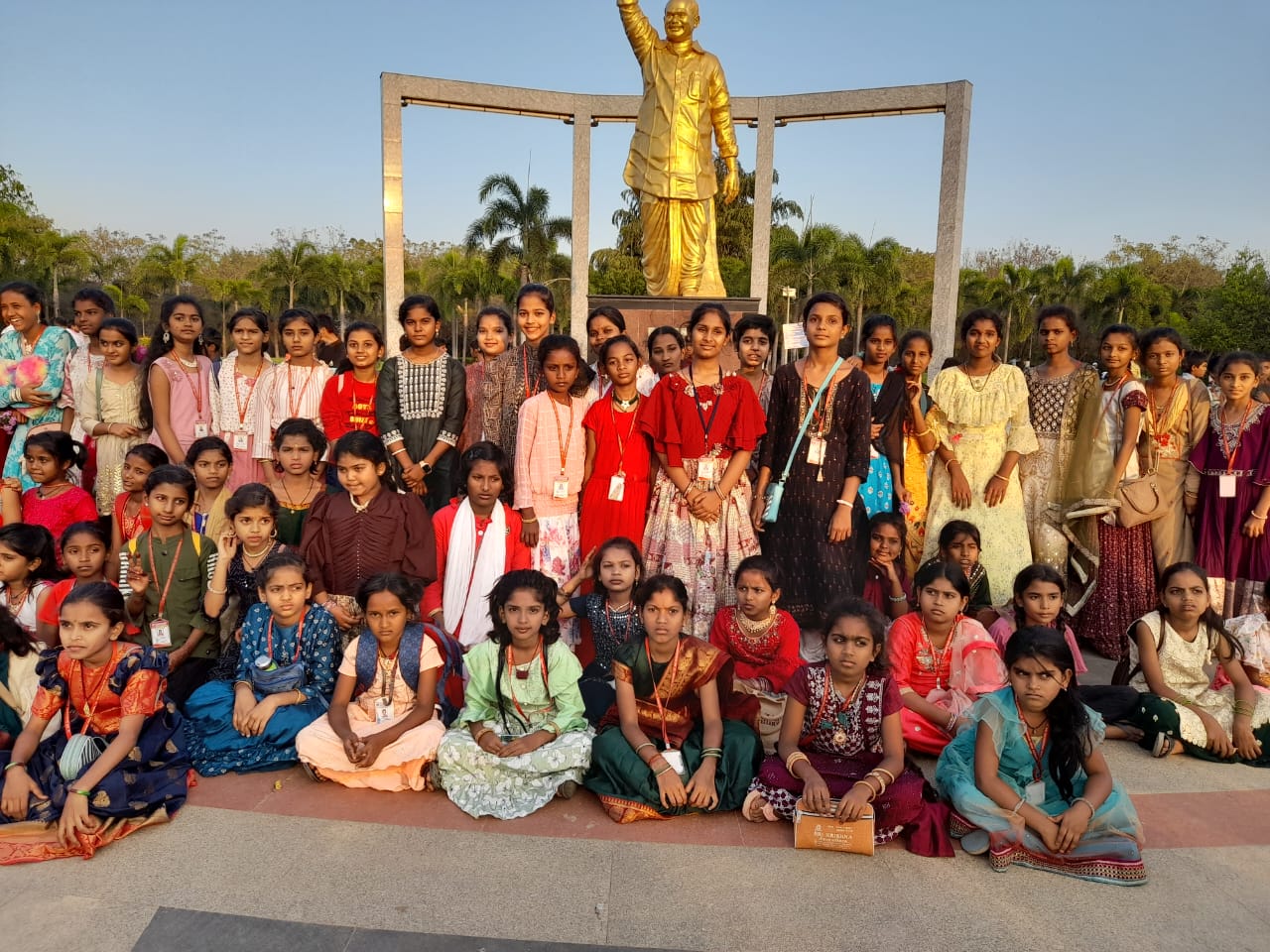 YSR Smruthi Vanam Students Tour