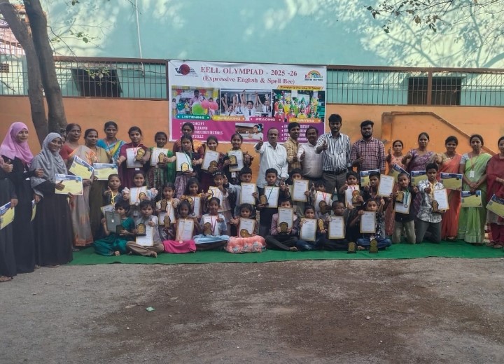 EELL Olympiad - Spell Bee Competition winners 2025-26
